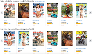 Gold Box de revistas impresas | AmazonGold Box de revistas digitales | Amazon